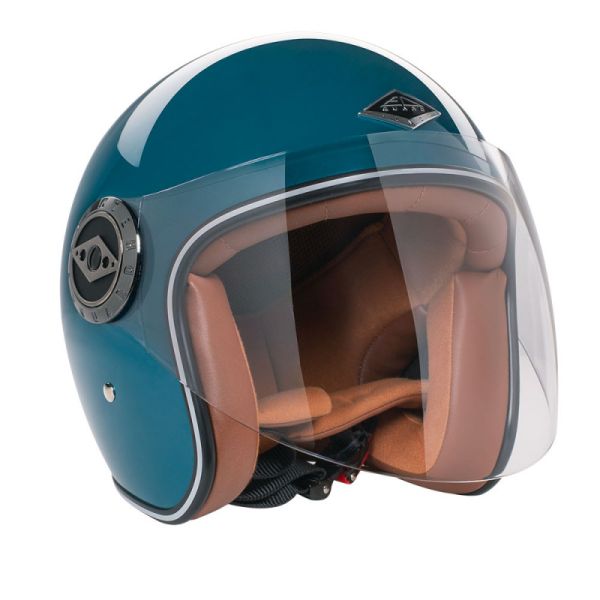 Casque Jet Edguard Dirt Ed Original Ocean Blue