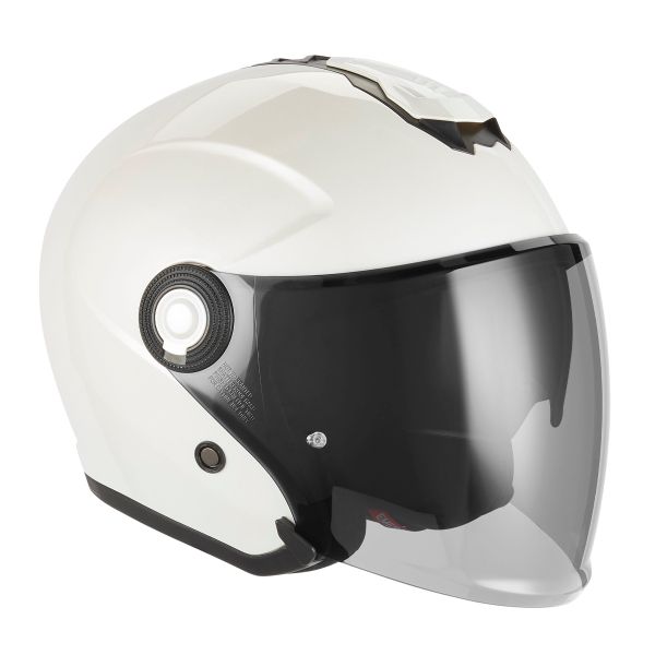 Casque Jet Exklusiv Nitro Pearl White