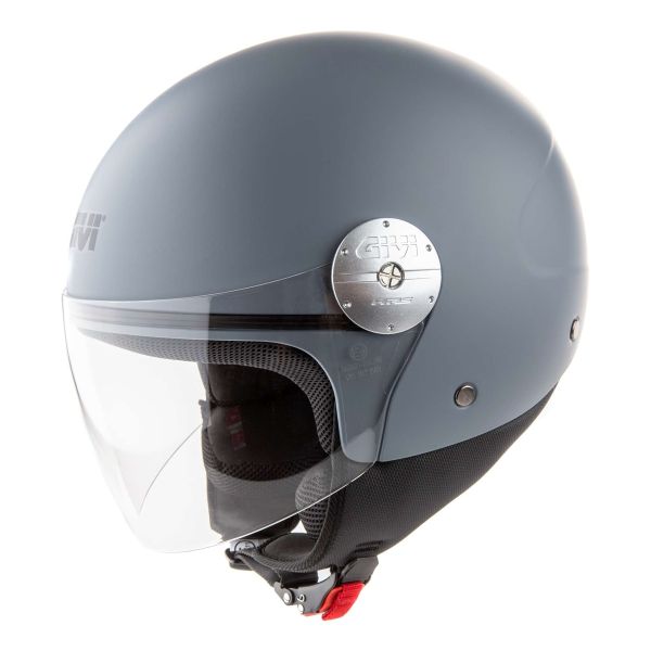 Casque Jet Givi 10.7 Evo Solid Matt Grey