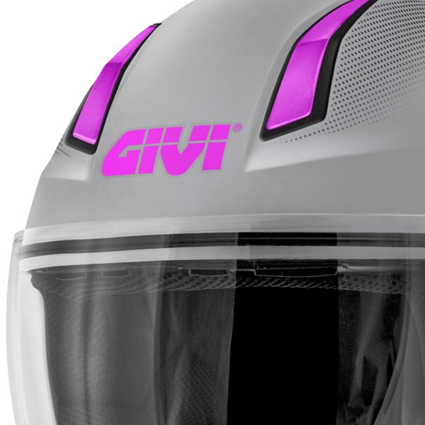 Givi 11.7 Solid Matt Silver Fucsia