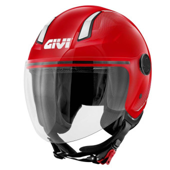 Casque Jet Givi 11.7 Solid Red Casque Jet Givi 11.7 Solid Red