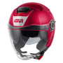 Casque Jet Givi 12.5 Solid Burgundy