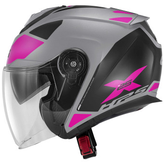 Givi X25 Target Matt Grey Pink