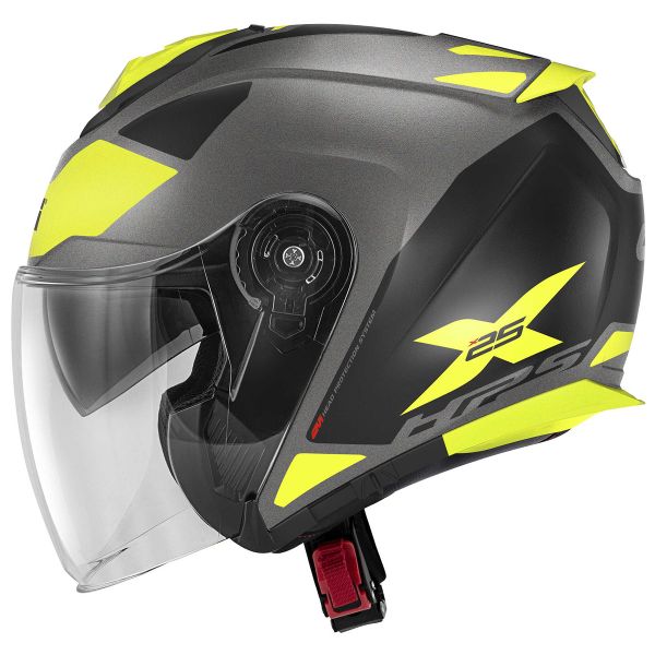 Givi X25 Target Matt Titanium Black Yellow