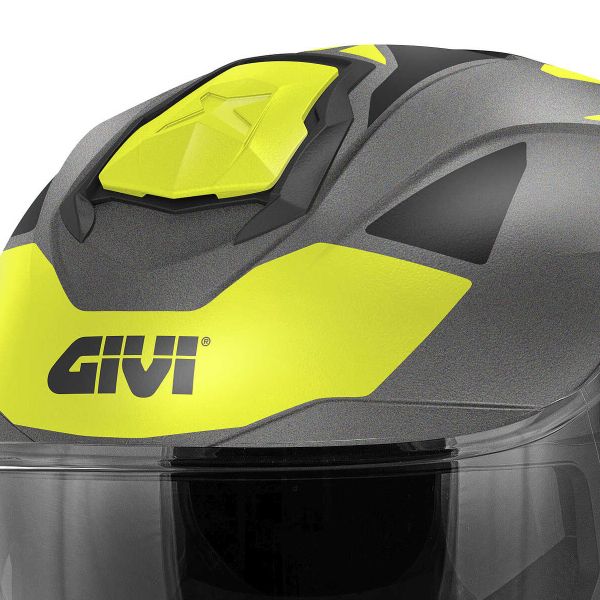 Givi X25 Target Matt Titanium Black Yellow