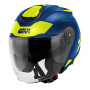 Casque Jet Givi X25 Target White Yellow Blue