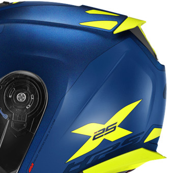 Givi X25 Target White Yellow Blue