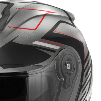 Givi X25 Trace Matt Titanium Black Red