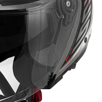 Givi X25 Trace Matt Titanium Black Red