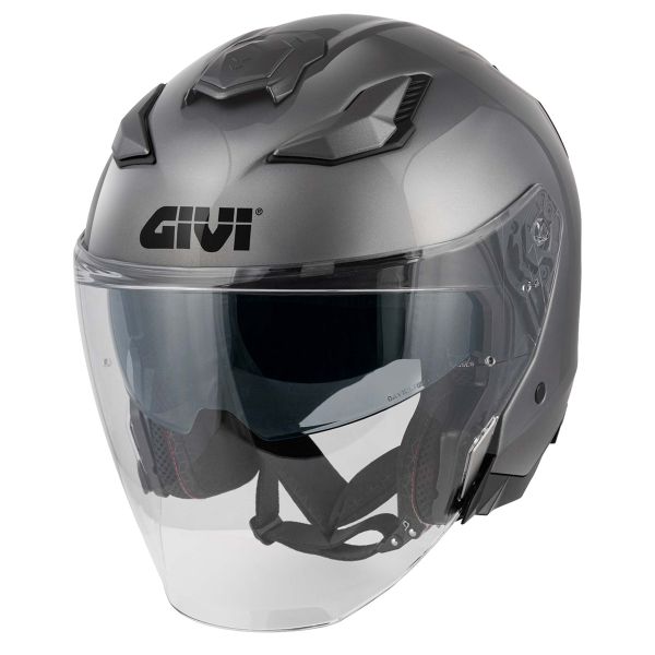 Casque Jet Givi X31 Fiber Solid Matt Grey