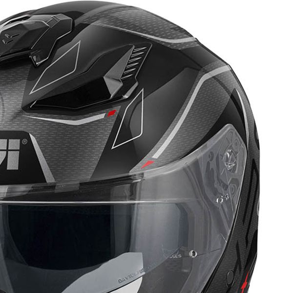 Givi X31 Impact Black Dark Titanium Red