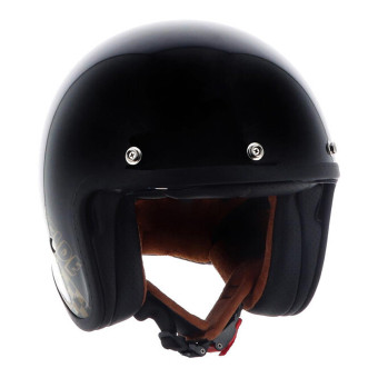 Casque Jet Helstons Devil Black Black