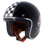 Casque Jet Helstons Flag Black Black