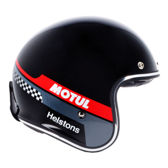Helstons Racing Oil Grey Red