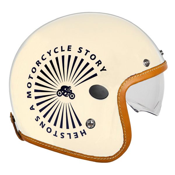 Casque Jet Helstons Sun Beige