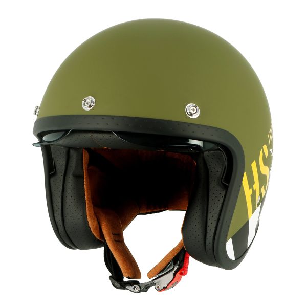 Casque Jet Helstons Thunderbolt Khaki