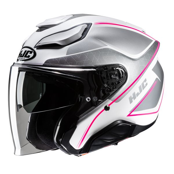 Casque Jet HJC F31 Ludi MC8