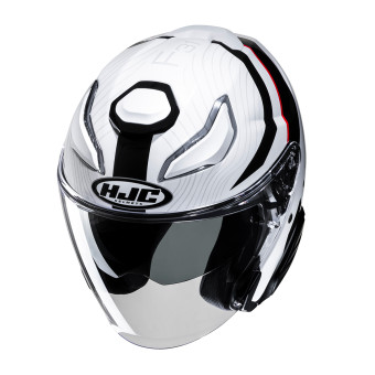 HJC F31 Naby MC1 + Kit Bluetooth Smart 21B Flat Black