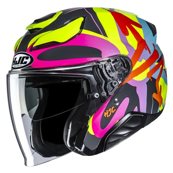 Casque Jet HJC F31 Sora MC38