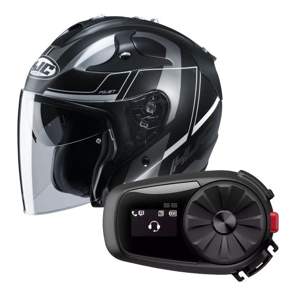 TechU™ Système de communication mains libres Bluetooth pour moto – Casque  de moto –