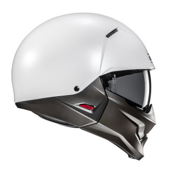 HJC i20N Pearl White