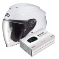 Pack I30 Pearl White + Kit Bluetooth Sena SMH5