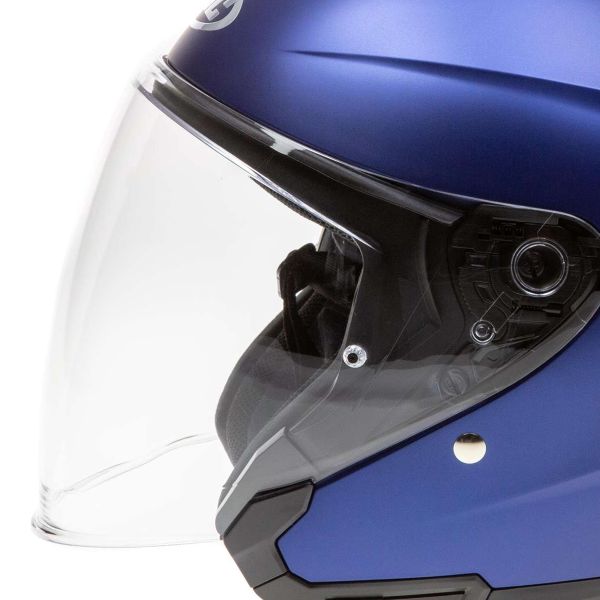 HJC I30 Semi Flat Metallic Blue + Kit Bluetooth BT Mini