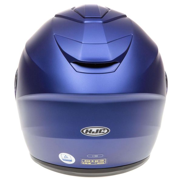 HJC I30 Semi Flat Metallic Blue + Kit Bluetooth BT Mini