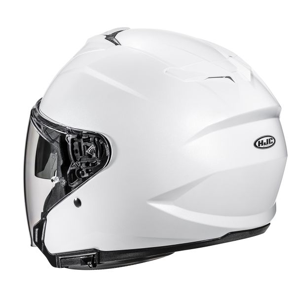 HJC i31 Pearl White + Kit Bluetooth Lokui K30