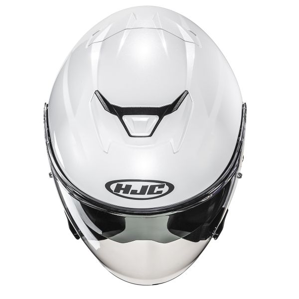 HJC i31 Pearl White + Kit Bluetooth Lokui K30