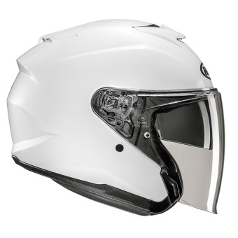 HJC i31 Pearl White + Kit bluetooth 5R Lite