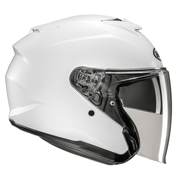 HJC i31 Pearl White + Kit Bluetooth Lokui K30