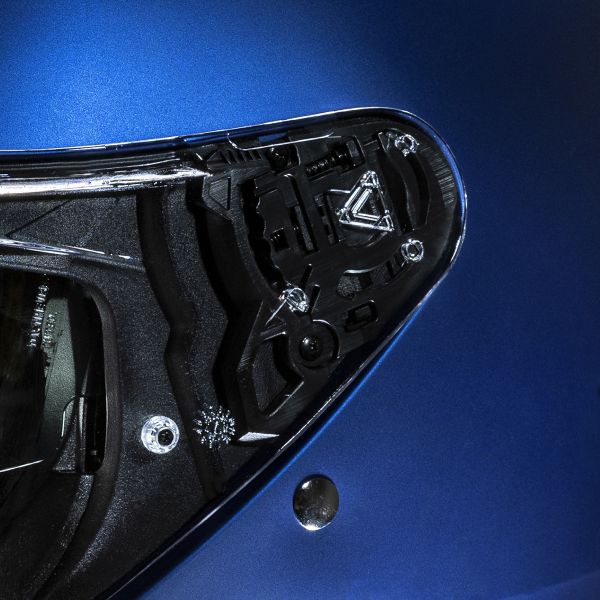 HJC i31 Semi Flat Metallic Blue + Kit Bluetooth BT Mini