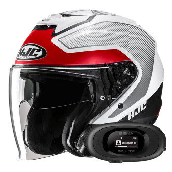 Casque Jet HJC i31 Tevis MC1SF + Kit bluetooth 5R Lite