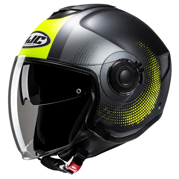 Casque Jet HJC i40N Pyle MC3HSF Casque Jet HJC i40N Pyle MC3HSF
