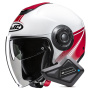 Casque Jet HJC i40N Vision MC1 + Kit Bluetooth BT Mini
