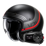 Casque Jet HJC V31 Byron MC1SF + Kit Bluetooth 5S Solo