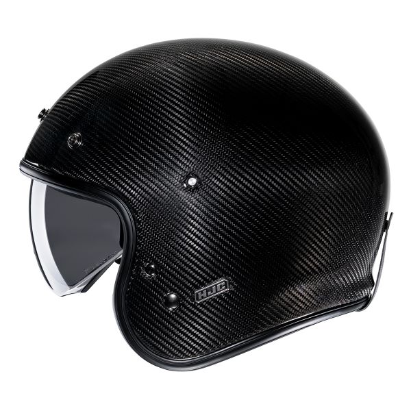 HJC V31 Carbon Black + Kit Bluetooth Lokui K10