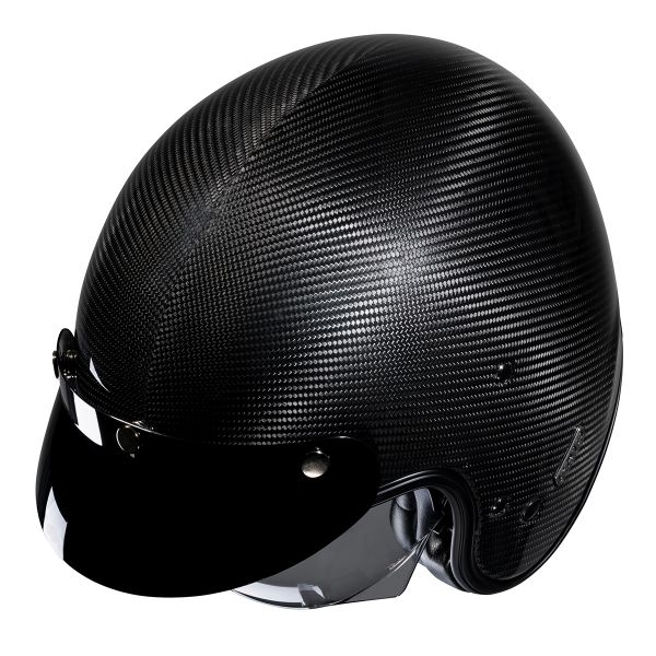 HJC V31 Carbon Black + Kit Bluetooth Lokui K10