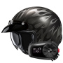 Casque Jet HJC V31 Firo MC5 + Kit Bluetooth 5S Solo