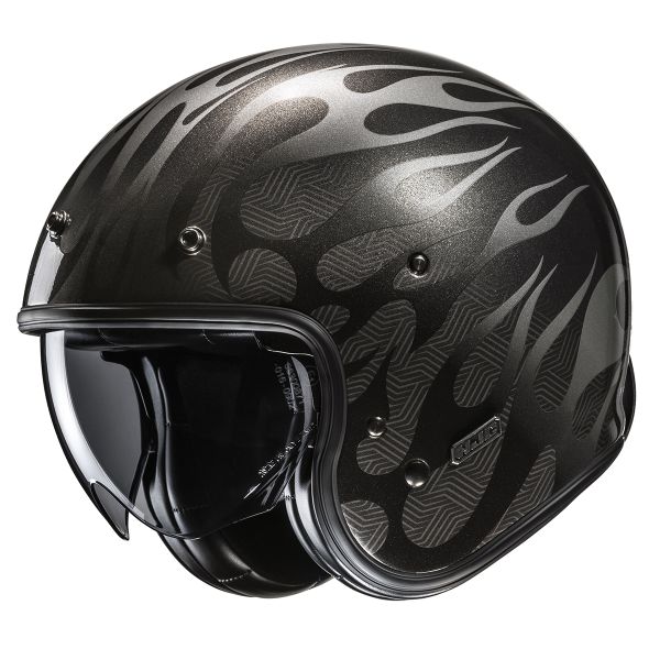 HJC V31 Firo MC5 + Kit Bluetooth Lokui K10