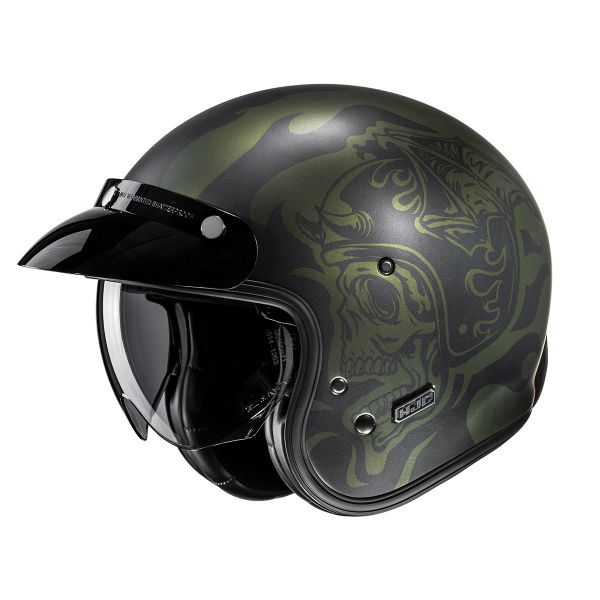 HJC V31 Flame MC4SF + Kit bluetooth 5R Lite