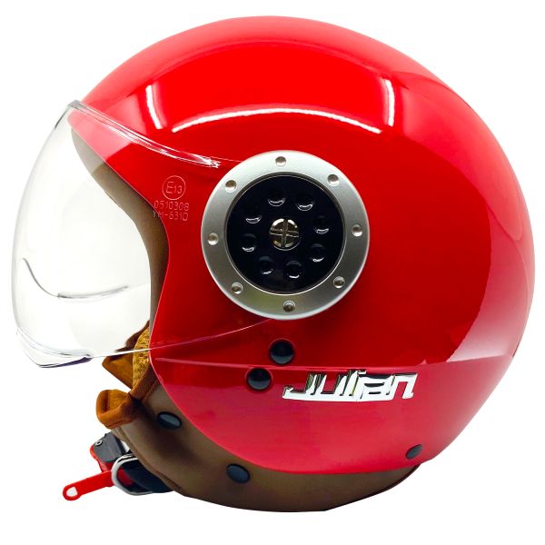 Casque Jet Everone Julian Red Casque Jet Everone Julian Red