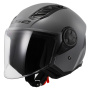 Casque Jet LS2 Airflow II Solid Nardo Grey OF616