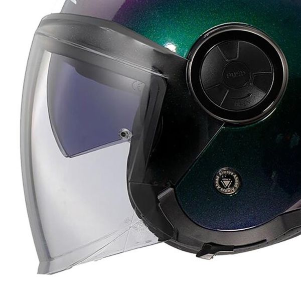 LS2 Classy Solid Chameleon OF620