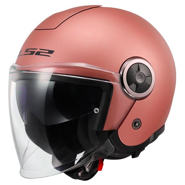 Casque Jet LS2 Classy Solid Gold Pink OF620 Casque Jet LS2 Classy Solid Gold Pink OF620