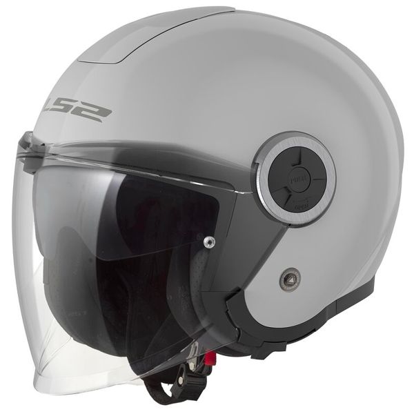 Casque Jet LS2 Classy Solid Pearl Grey OF620 Casque Jet LS2 Classy Solid Pearl Grey OF620