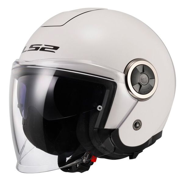 Casque Jet LS2 Classy Solid White OF620