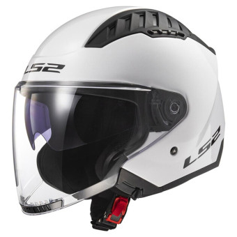 Casque Jet LS2 Copter II Gloss White OF600