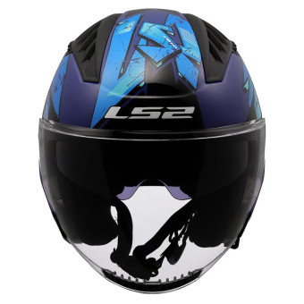 LS2 Copter II Kanji Blue OF600